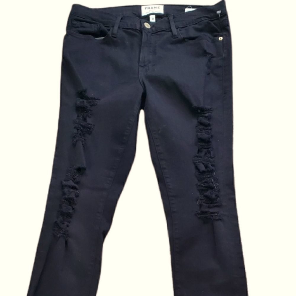 Frame Black Le Skinny de Jeanne Jeans